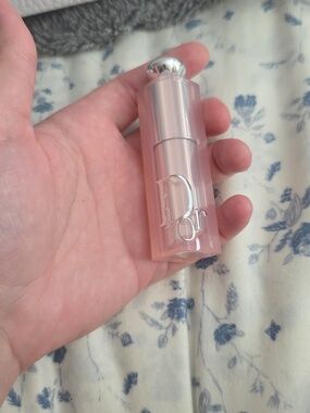 Hydrating Dior Addict Lip Glow lip balm in shade 001 Pink NWOB